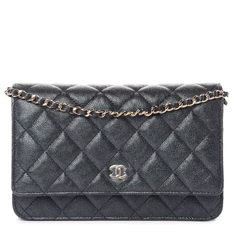 chanel caviar woc price|CHANEL Caviar Quilted Wallet on Chain WOC Black.